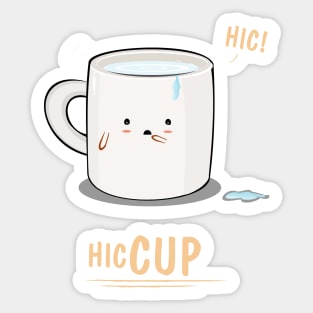 Hic Cup Sticker